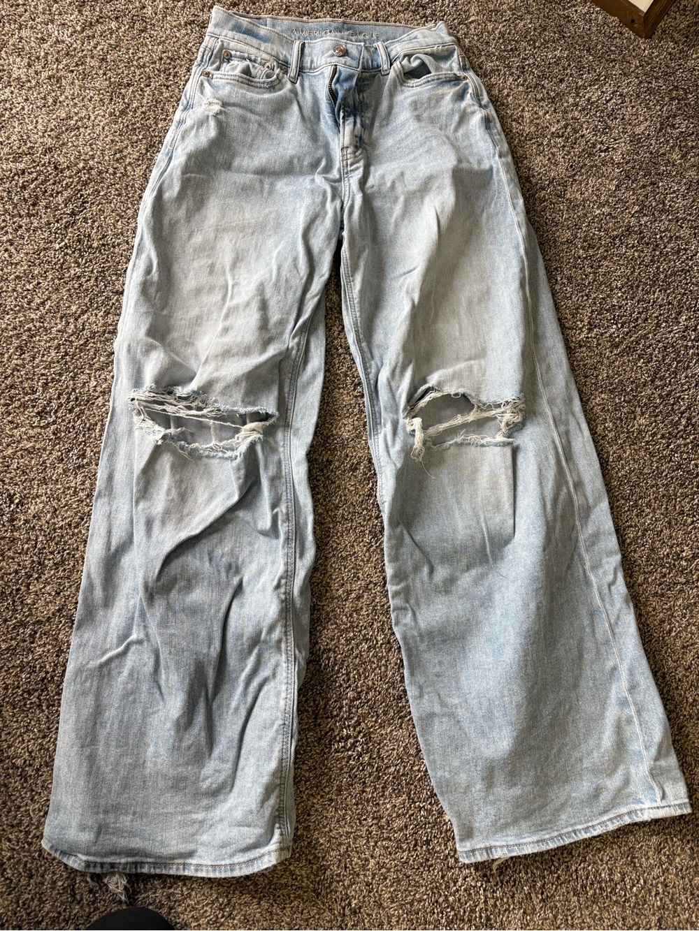 American Eagle Light Blue Stretch Jeans